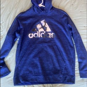 Blue Adidas Hoodie